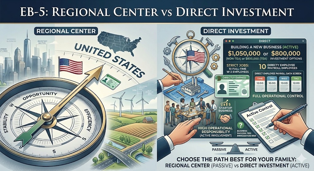 Regional Center vs Direct EB-5: Which Investment Is Best for Your Family?