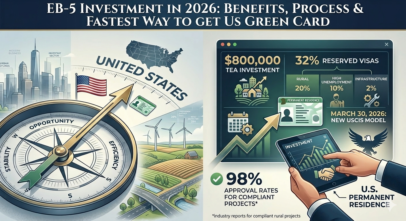 EB-5 Visa 2026: Benefits, Process & Why It’s the Best Time to Invest